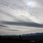 今朝の雲