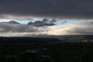 今朝の空