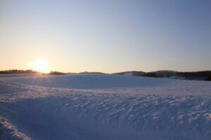 夕方の風景