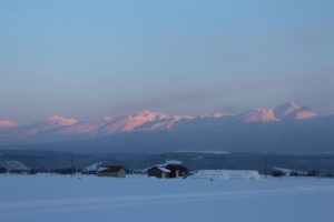 夕方の風景