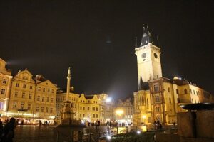 プラハ夜景