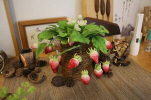 玄関の飾り