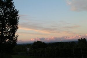 夕方の空