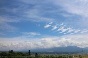 今日の空