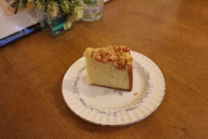 プラムのケーキ