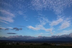 今日の空