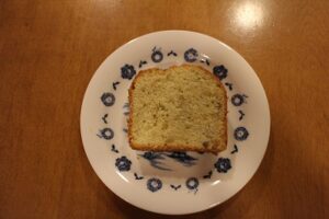 栗のケーキ