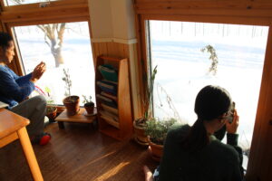 撮影するみんな