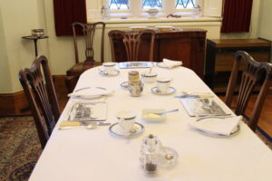 朝ごはんの様子