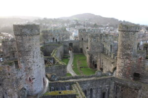 コンウィ城から