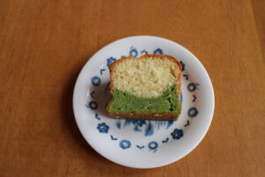 よもぎのケーキ