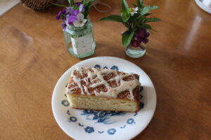 エルダーフラワーのケーキ
