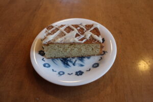 エルダーフラワーのケーキ