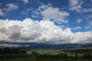 今日の空