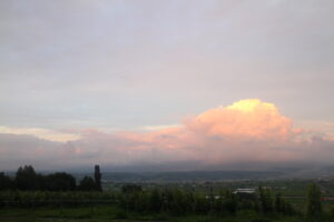 夕方の風景