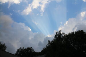 夕方の空
