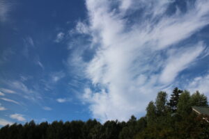 今朝の空