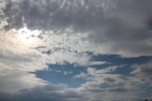 今朝の空