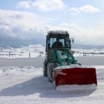 除雪作業