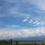 今日の空