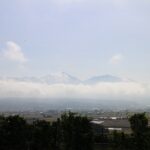 今朝の風景